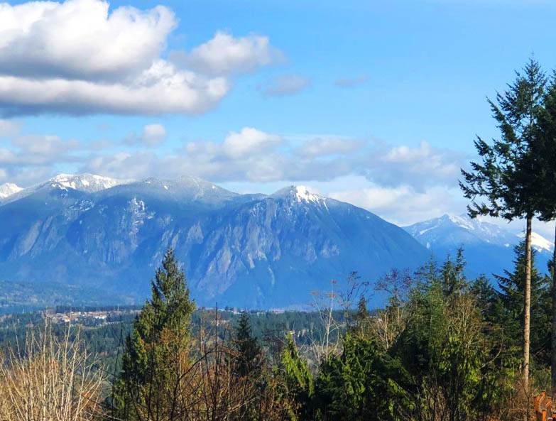 Cascade Mountains View